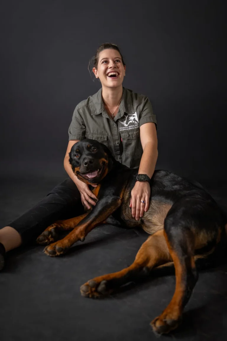 A vet in Grabouw